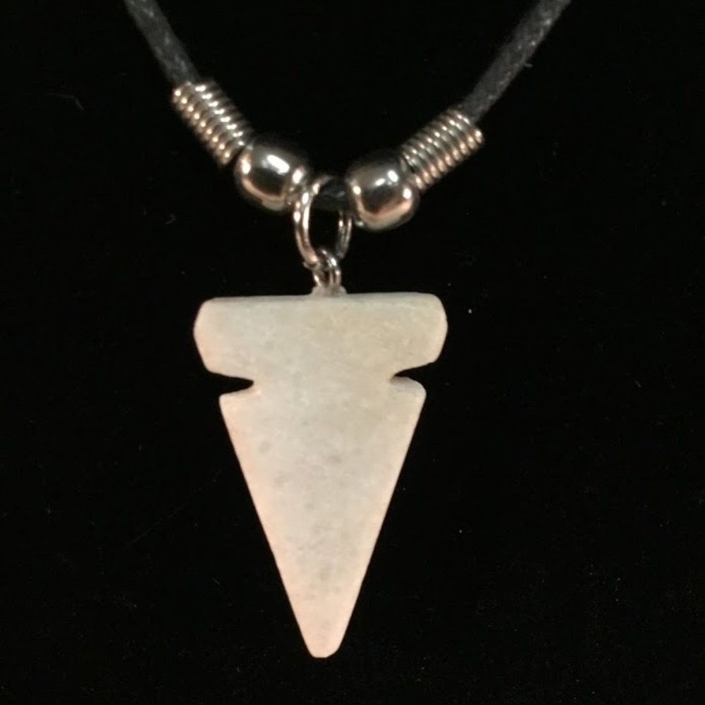 Handmade Natural White Stone Necklace